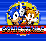Sonic & Tails 2 (Japan) Title Screen